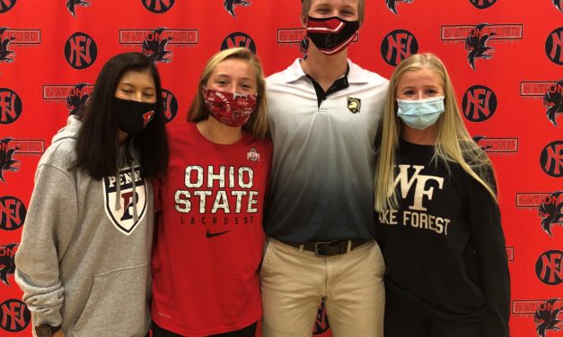 Five Falcons ready to fly as school holds signing day