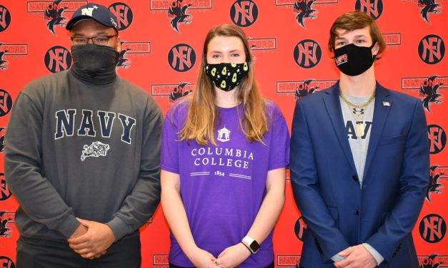 Falcons have three athletes commit to college
