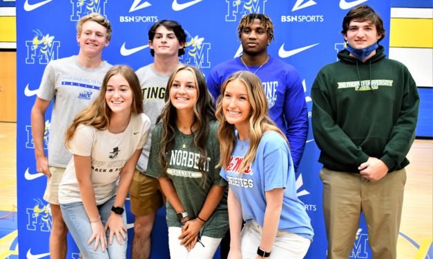 Jackets have seven sign for college
