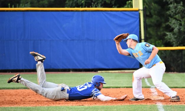 Eleven run inning helps Post 43 seniors pull off rally over Lancaster