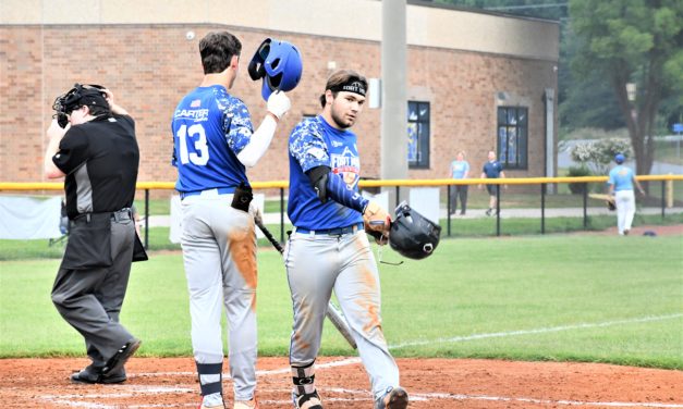 Post 43 opens second round with wins