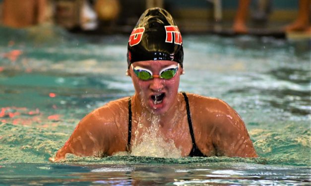 Falcons swim past York and Gaffney to win three-way meet