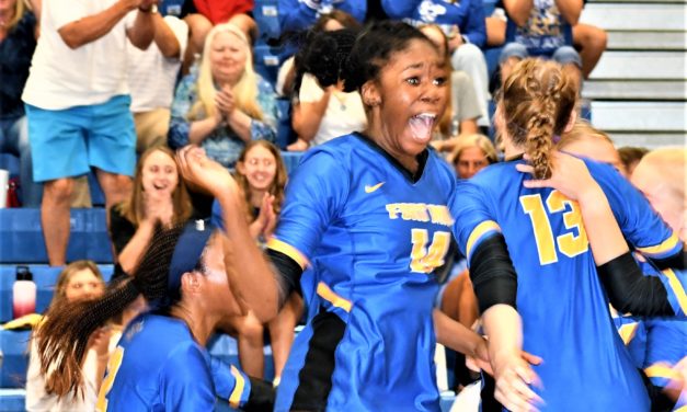 Fort Mill volleyball beats Falcons for first time in years