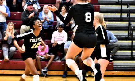 Jackets, Falcons’ volleyball pick up first round wins in different ways