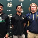 Three Copperheads sign to play college football