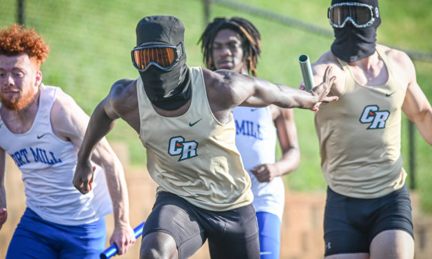 Jackets, Copperheads split track meet