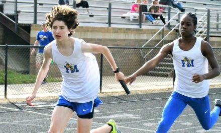 Jackets sweep Clover on the track