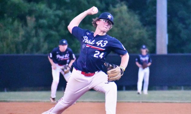 Post 43 continues hot streak in playoffs, Juniors force deciding game three