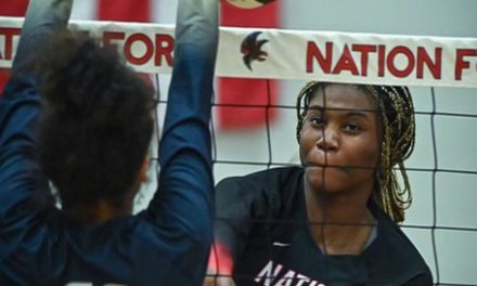 Falcons’ volleyball moves to 2-0 in Region 3-5A play