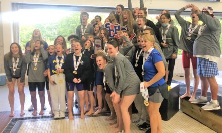 Finally, it’s Fort Mill! Jackets girls swim team brings home 2022 5A state swim title