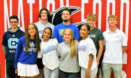 Nine Falcons sign to fly off to college