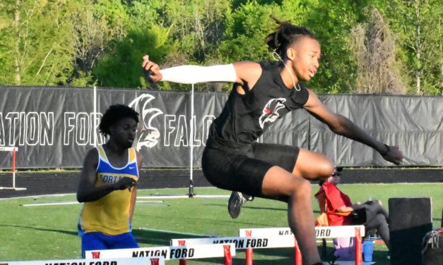 Jackets, Falcons split track meet (April 12th Roundup)