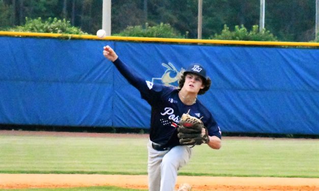 Joye throws one-hitter as Post 43 breaks into the win column