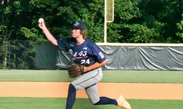 Post 43 Juniors win marathon slugfest