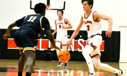 Falcons split games with Bruins after struggles at foul line