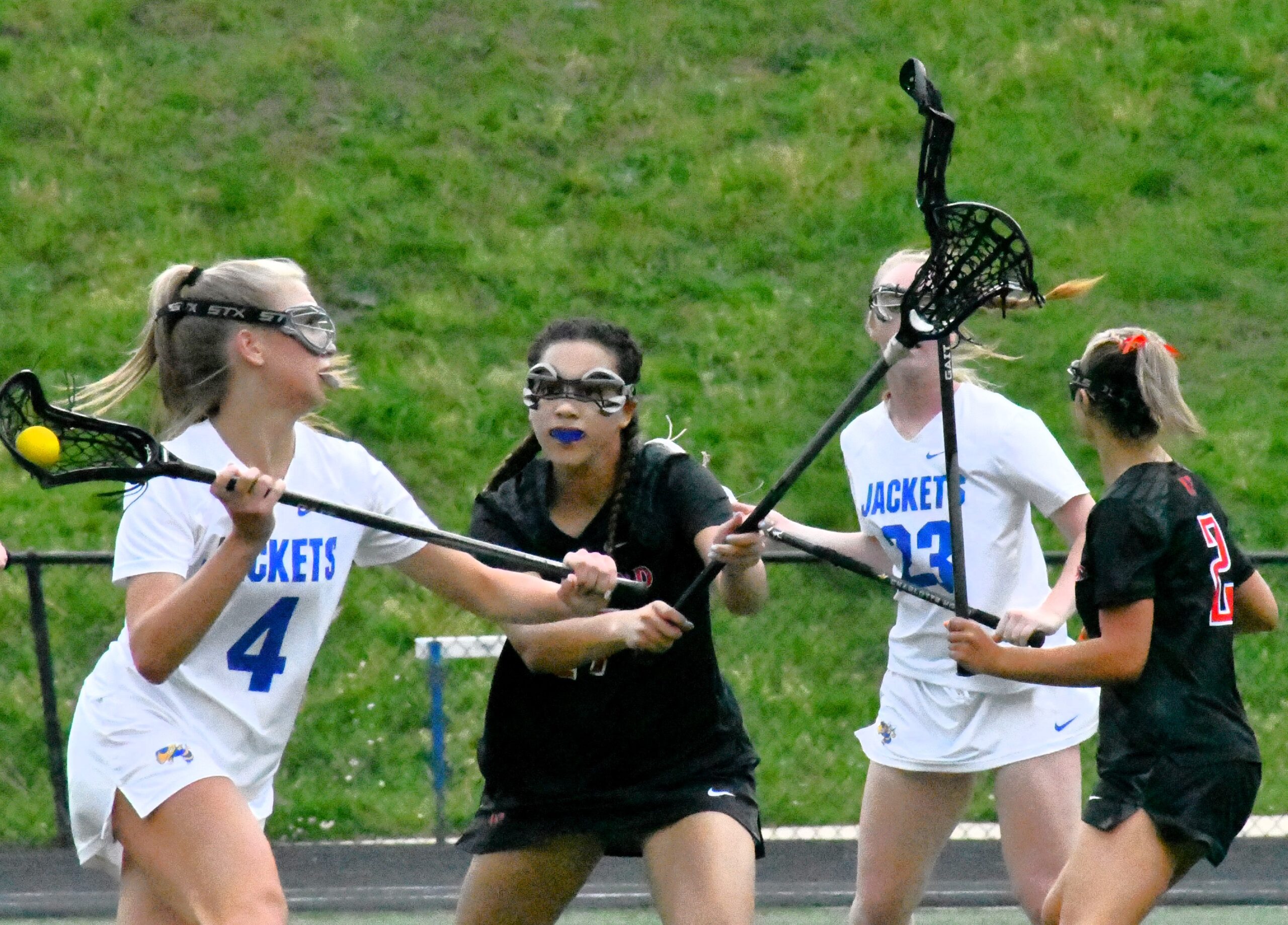 Third time, no charm as Fort Mill beats Falcons to open lacrosse playoffs (April 16 Roundup)