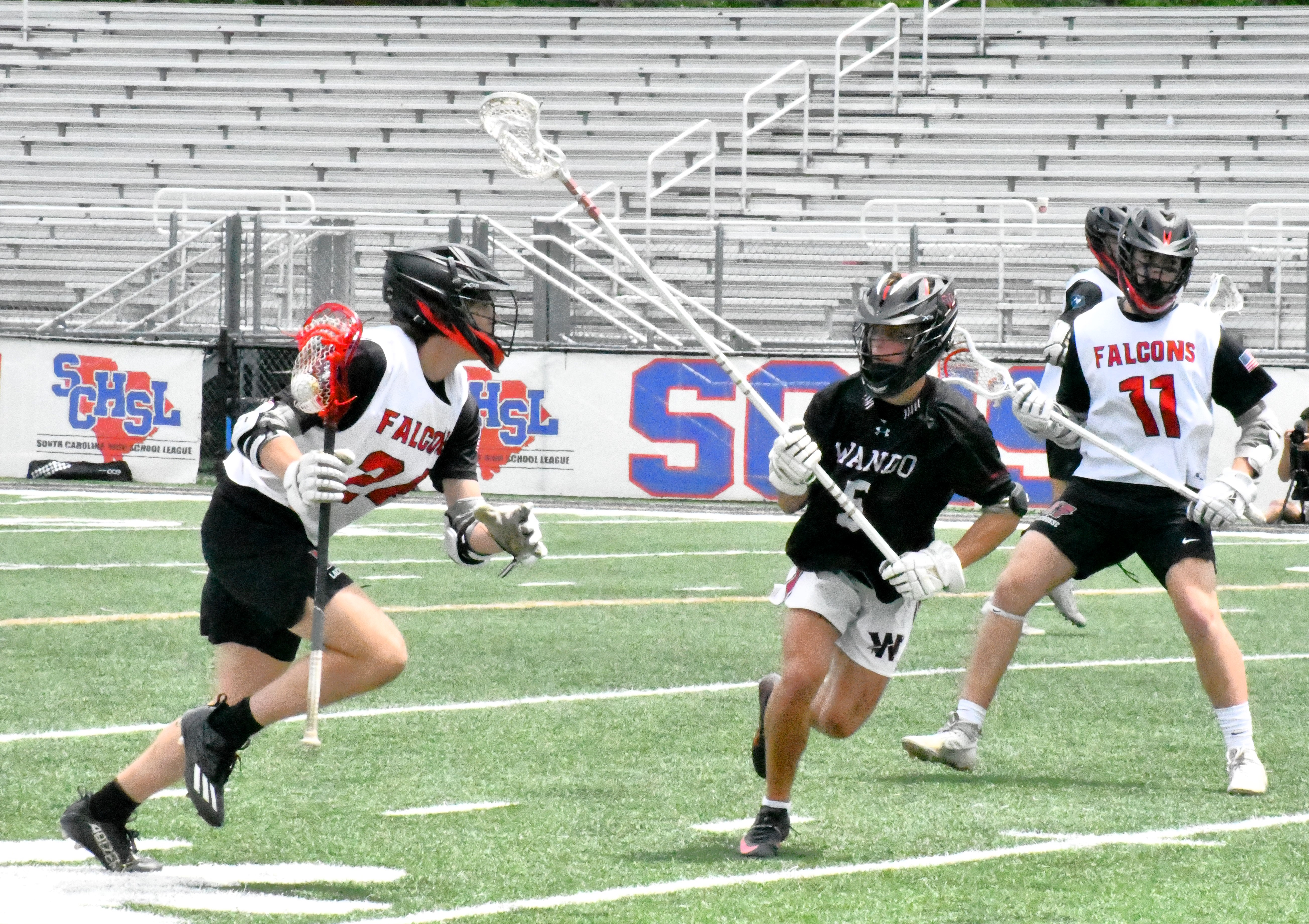 Wando Warriors Dominate Nation Ford in 5A Boys State Lacrosse Championship Rematch