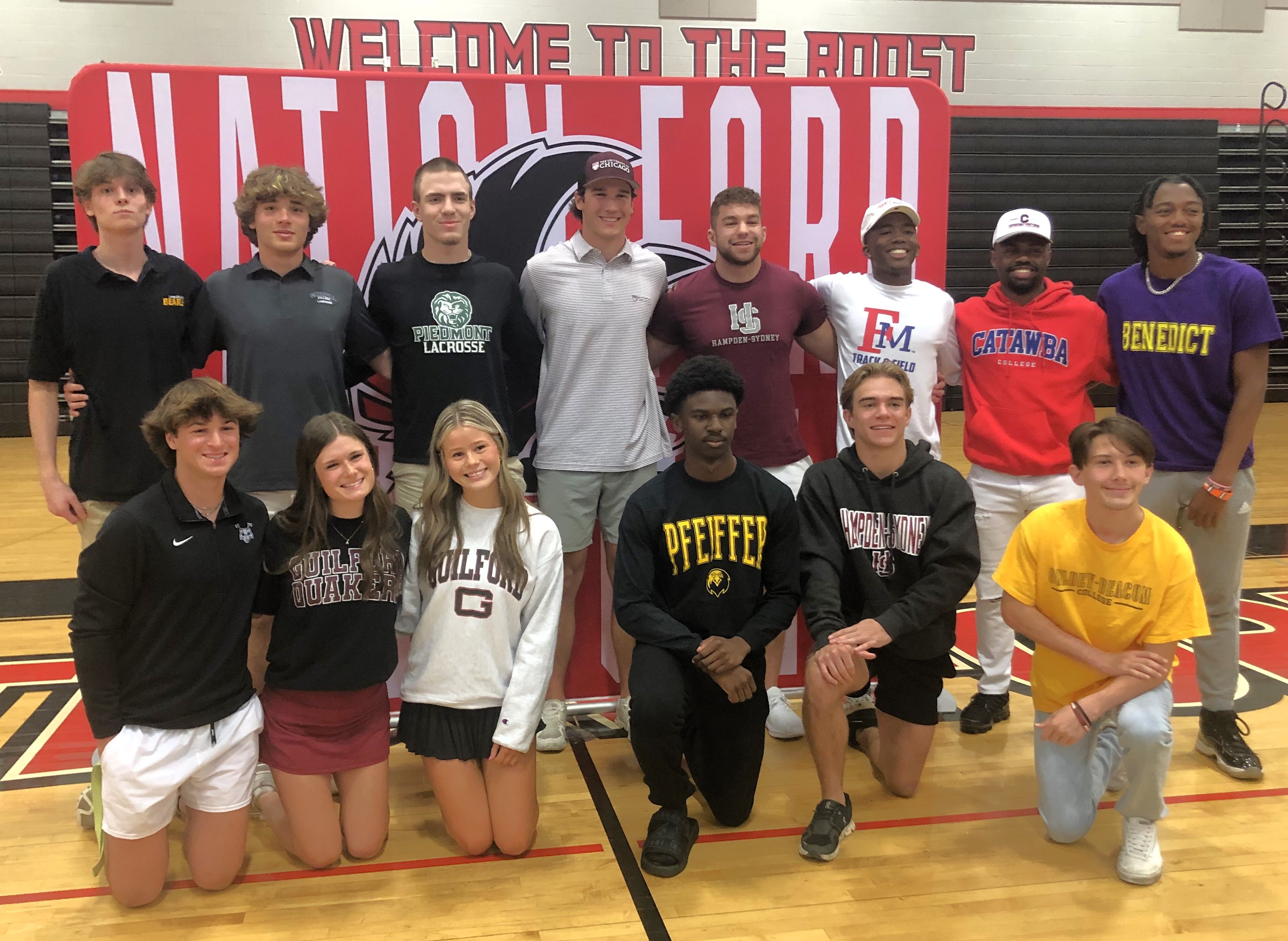 Nation Ford holds spring signing with one of their biggest classes