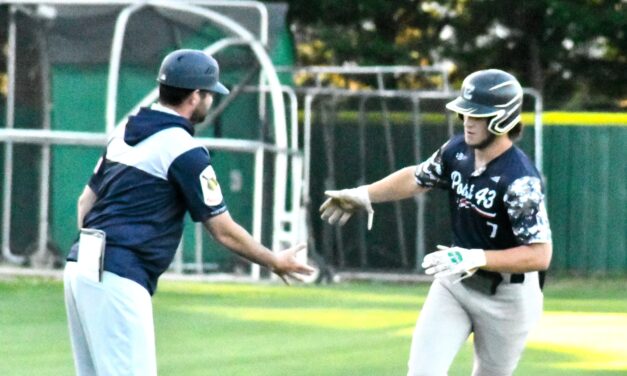 Post 43 seniors get road win over North Carolina team