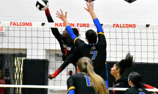 Nation Ford volleyball stays strong after first half of region season