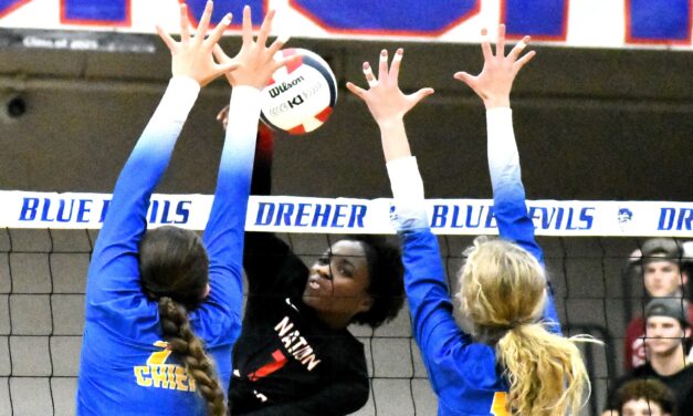 North Myrtle Beach sweeps Falcons to take volleyball state title