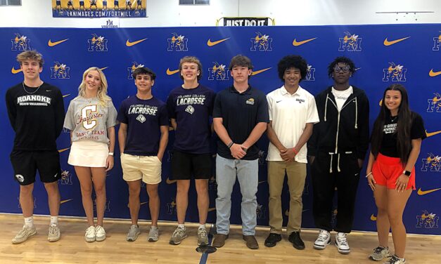 Eight Jackets sign for college to end school year