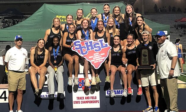 History makers! Lady Jackets win state track title; Falcons finish second