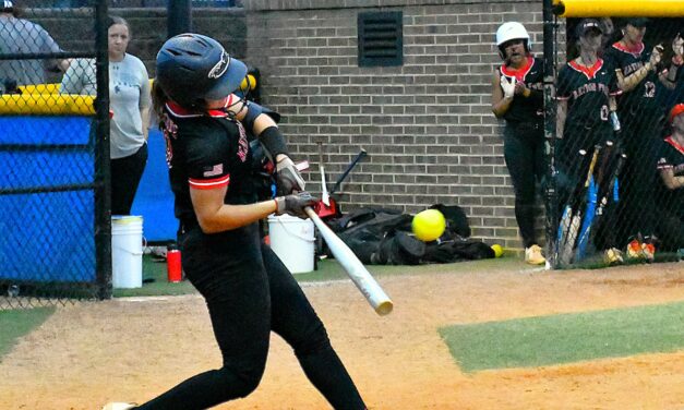Lady Falcons softball uses two big innings to sweep Fort Mill (May 1 Roundup)