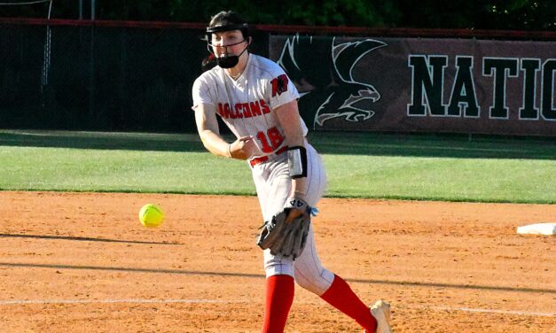 Nation Ford softball rolls in playoff opener over Greenville