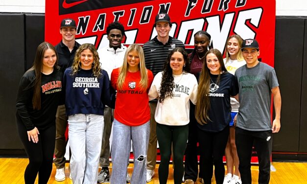 Eleven Falcons spread their wings to fly into college athletics