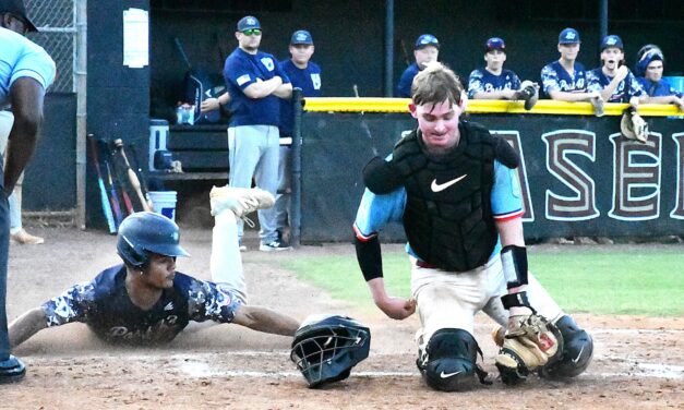 Post 43 Seniors wins slugfest against Rock Hill to take season series
