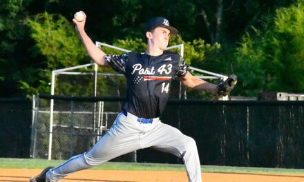 Twelve run inning helps power Post 43 Juniors in playoff opener