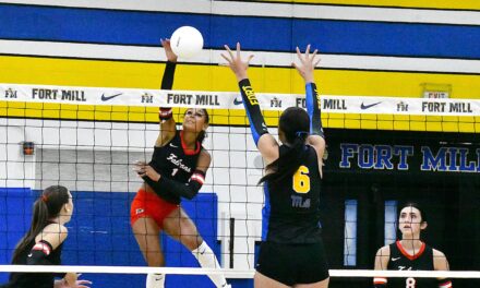 Falcons sweep Fort Mill in only meeting of the season (Aug. 25 Roundup)